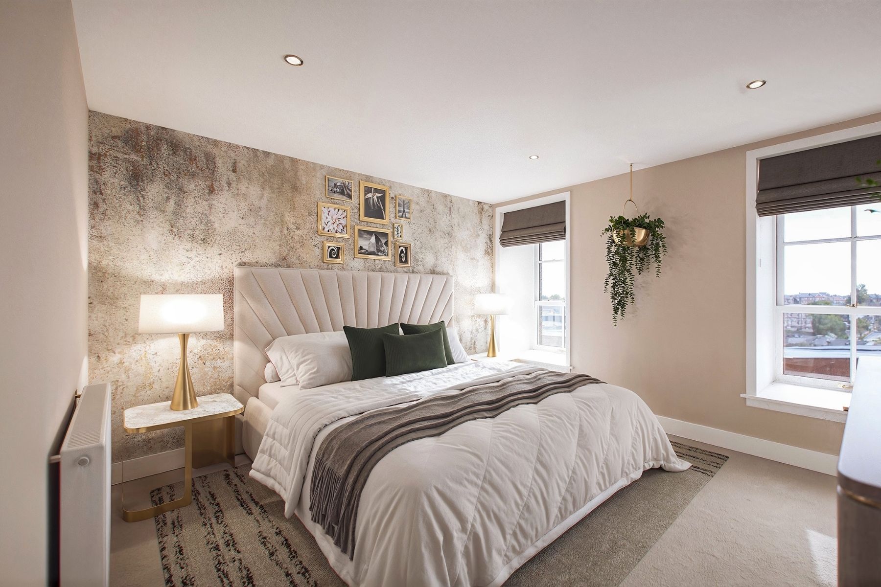 New build duplexes at The Victoria in Glasgow by Beech Grove Homes