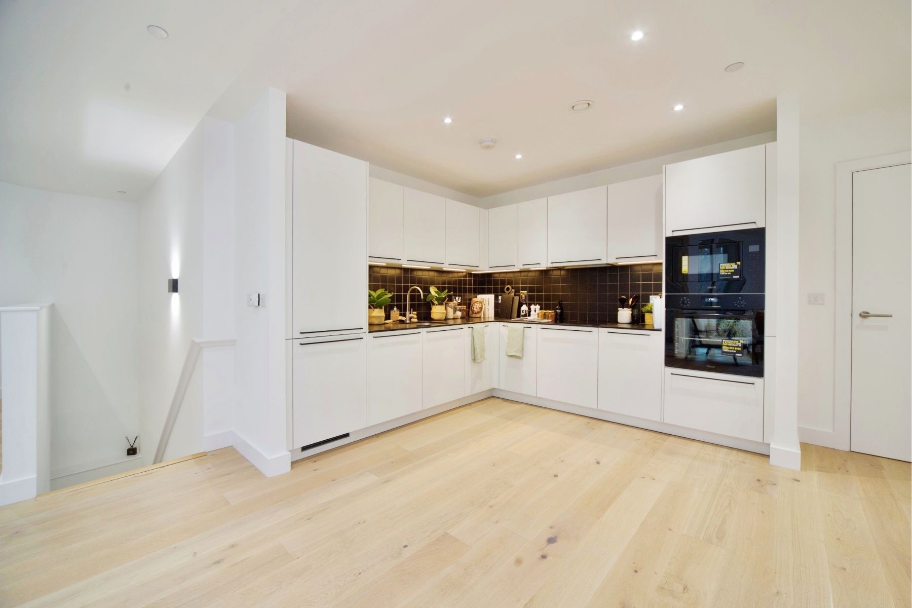 New build duplexes at Blackwall Reach by Beech Grove Homes
