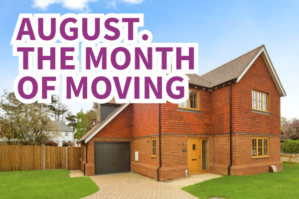 August the month of moving: A look at rising homebuyer enquiries across the UK during a hot month for homebuyers